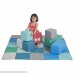 ECR4Kids Softzone Foam Big Building Blocks Soft Play for Kids Contemporary 7-Piece Set B06XPMBPW2